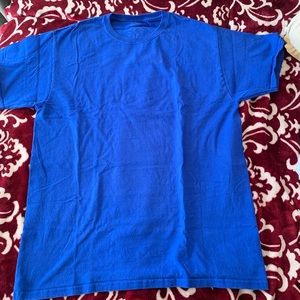 Blue shirt from Fruit of the Loom